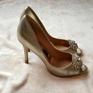 Gold Women’s heels